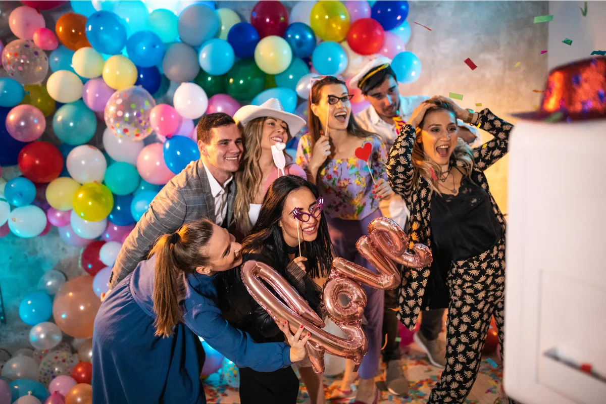 Fotobox mieten mit EmsEvents - Hochzeitsparty
