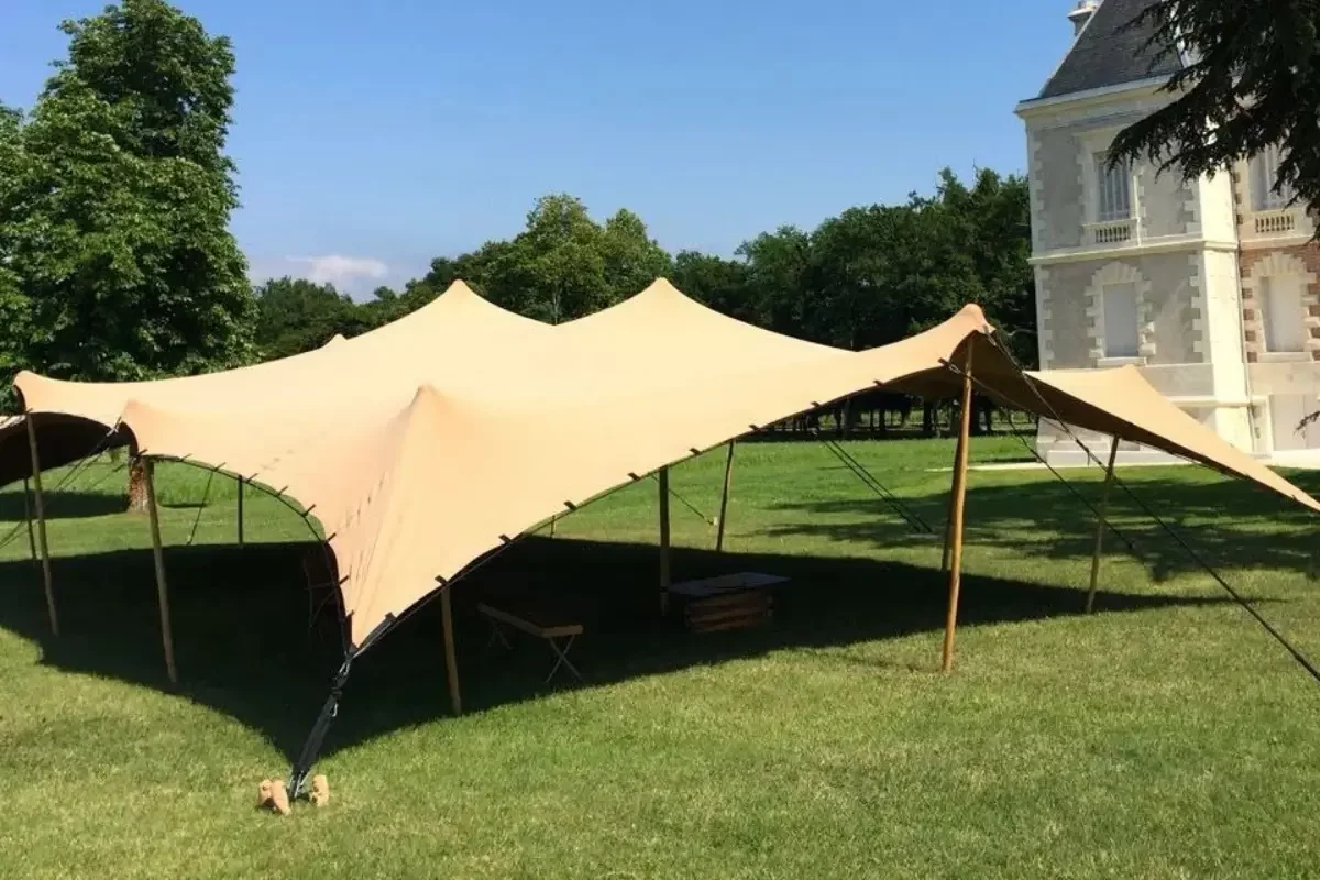 Stretchzelte mieten für freie Trauung und Party EmsEvents